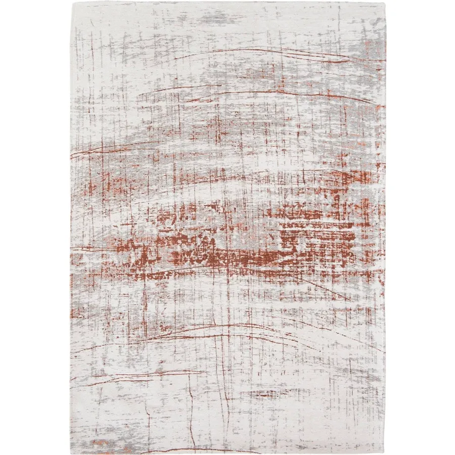 picture 1 Subtle brown-white modern carpet - COPPERFIELD 8956