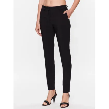 Zdjęcie Bruuns Bazaar Spodnie materiałowe Cindy BBW2727 Czarny Slim Fit