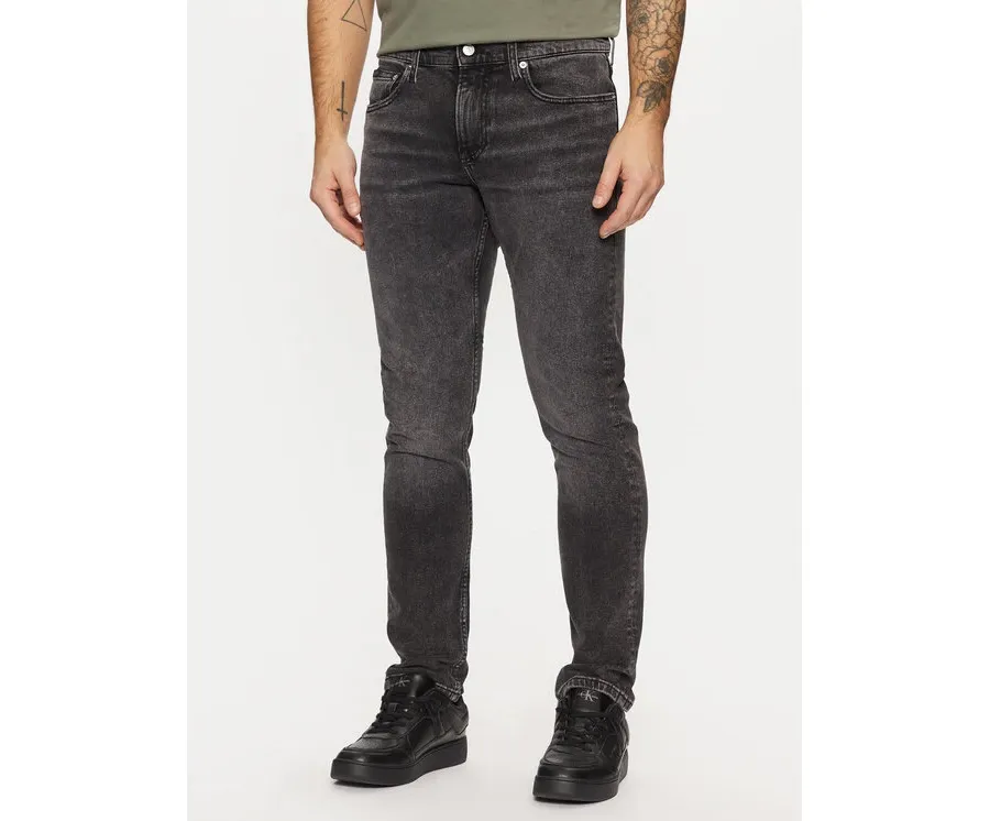 obrazek 1 Calvin Klein Jeans Jeansy J30J326520 Szary Slim Fit