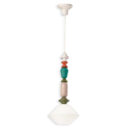 Zdjęcie Awangardowa włoska lampa wisząca Lariat