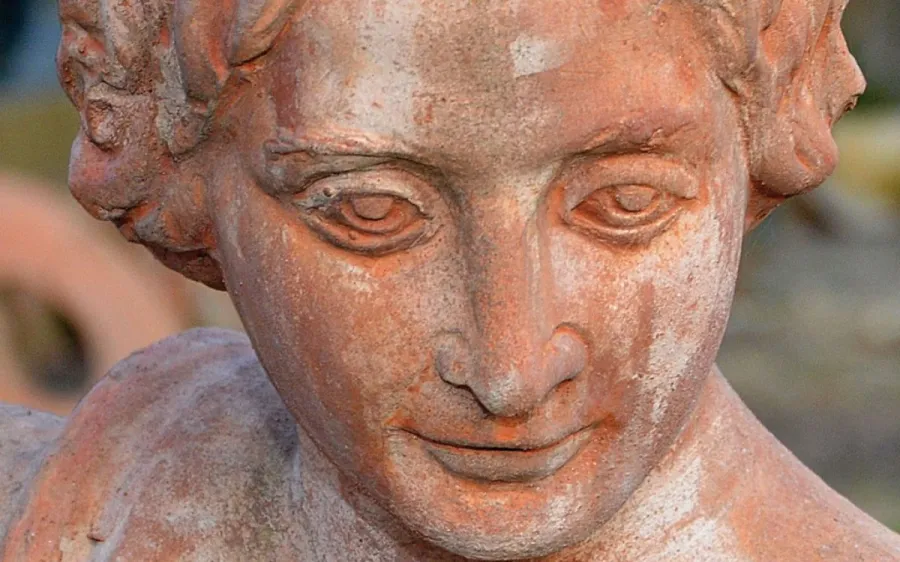 obrazek 3 Stylowa włoska statuetka przedstawiająca jesień - Goti Terrecotte
