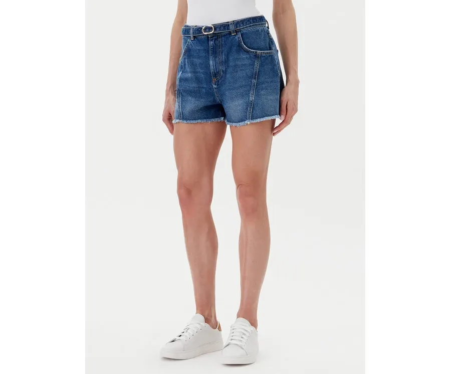 obrazek 1 TWINSET Szorty jeansowe 251TP2575 Niebieski Regular Fit