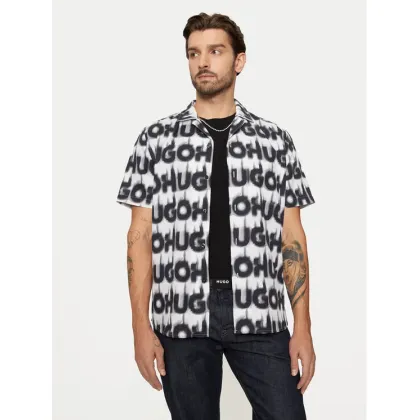 Zdjęcie Hugo Koszula Ellino 50534240 Biały Relaxed Fit HUGO