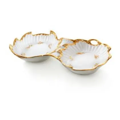 Zdjęcie Luksusowa sosjerka ceramiczna w stylu barokowym - Ceramiche ML