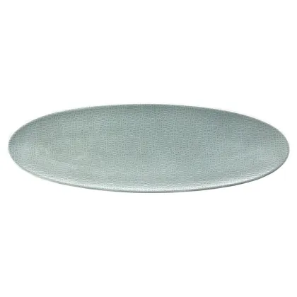 Zdjęcie Owalny wąski talerz do serwowania 44x14 cm w kolorze turkusowym - Seltmann Weiden
