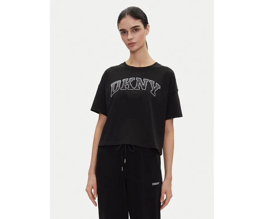 obrazek 1 DKNY Sport T-Shirt DP5T1223 Czarny Regular Fit