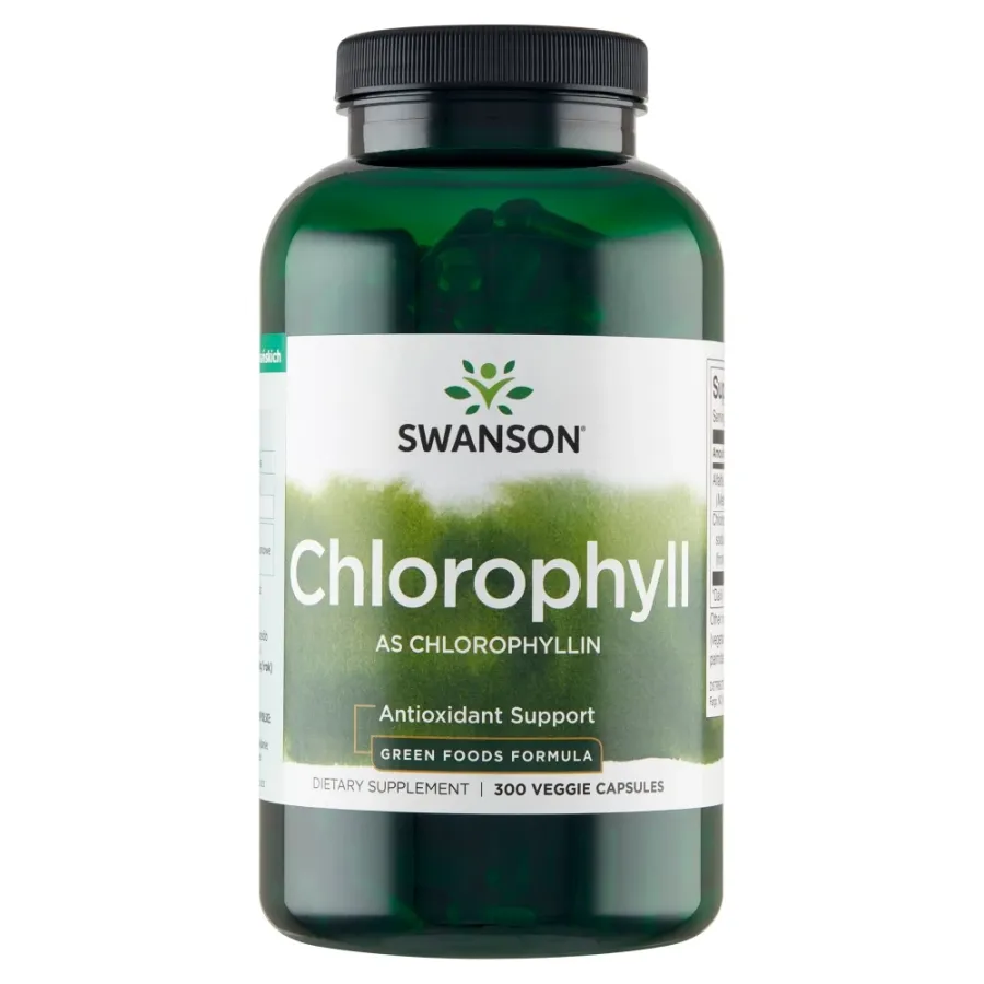 obrazek 1 Swanson Chlorofil 60 mg Kapsułki