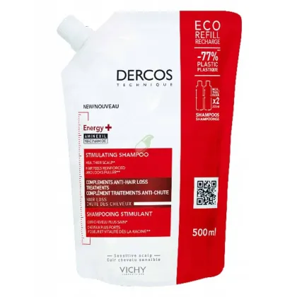 Zdjęcie Vichy Dercos Energy+ Szampon stymulujący Refill 500 ml