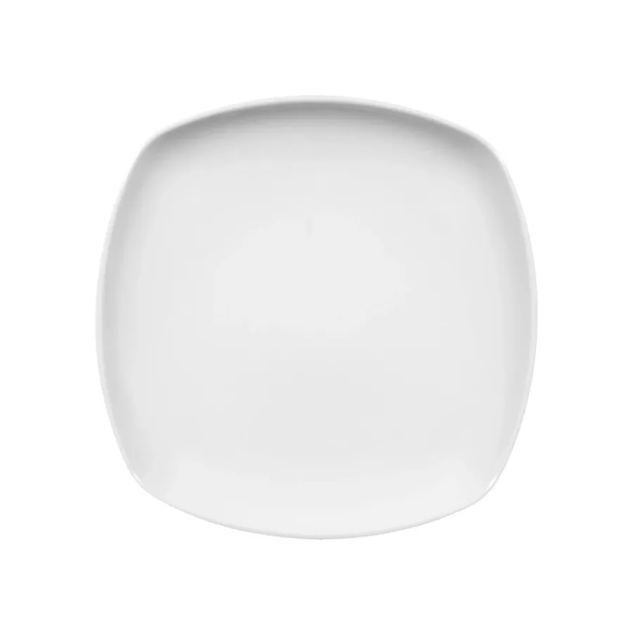obrazek 1 Kwadratowy porcelanowy talerz śniadaniowy 20 cm w stylu nowoczesnym - Seltmann Weiden