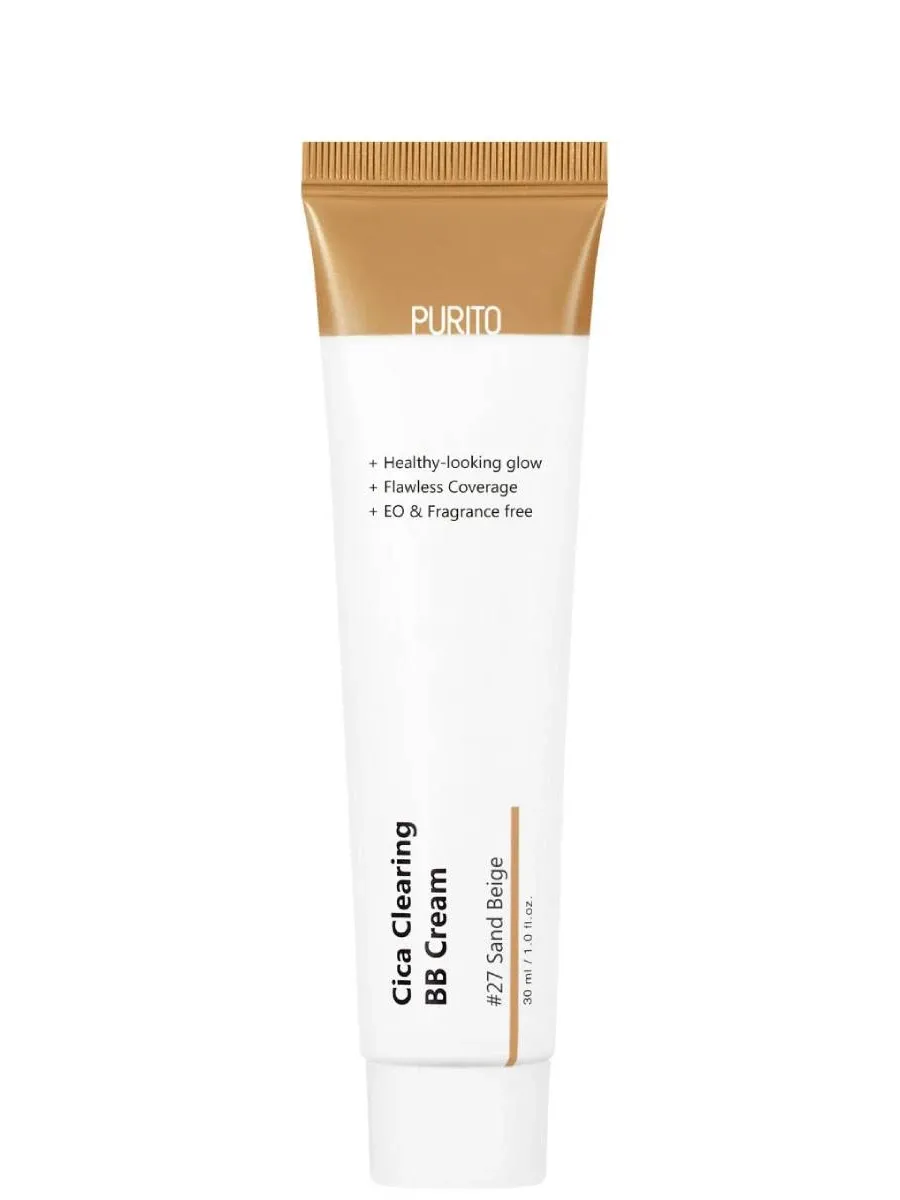 obrazek 1 Purito Cica Clearing Regenerujący krem BB z wąkrotą azjatycką 27 Sand Beige Sand Beige 30 ml