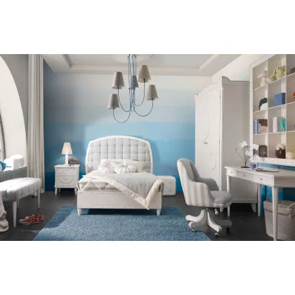 Zdjęcie Elegancka sypialnia dla chłopców w morskim stylu - Volpi