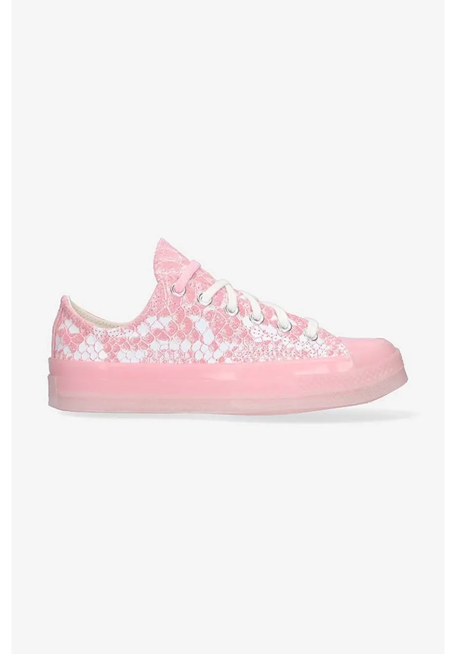 obrazek 1 Converse tenisówki zamszowe x Golf Wang Chuck kolor różowy 173189C-PINK