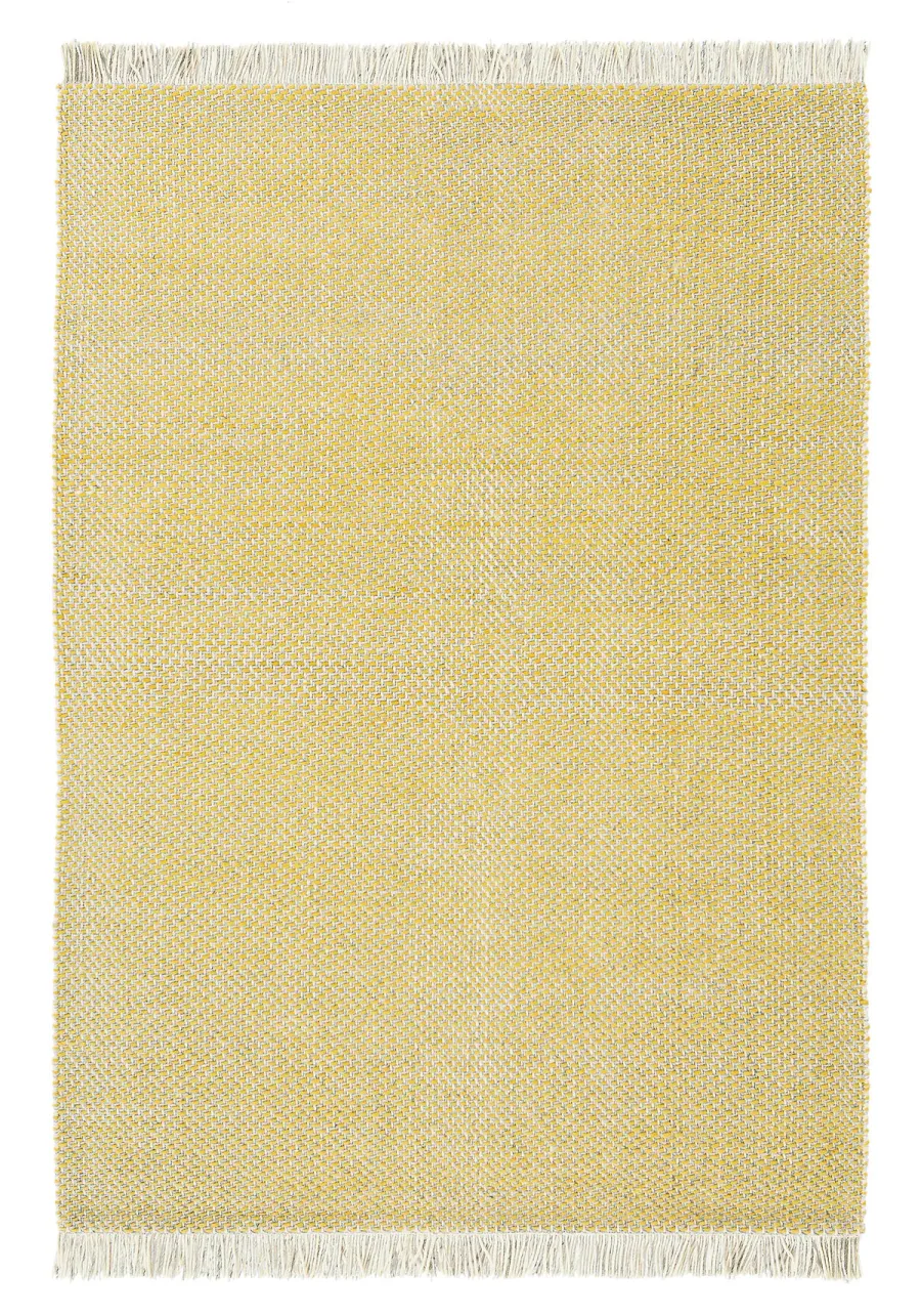 Żółty Dywan Kilimowy - ATELIER CRAFT 49506