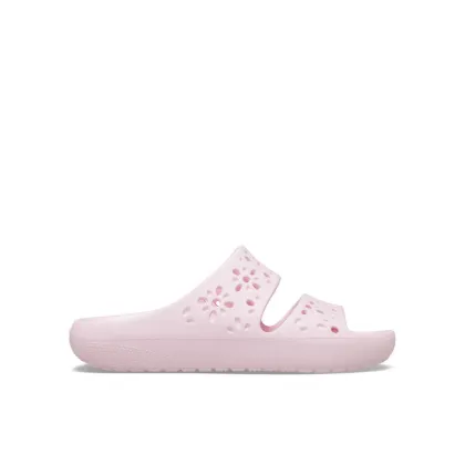Zdjęcie Crocs Klapki Classic Floral Cutout Sandal 210966 Różowy