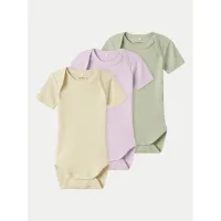 Zdjęcie NAME IT Komplet 3 par body dziecięcych 13242644 Kolorowy