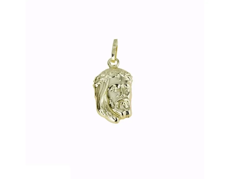 obrazek 1 Włoski medalik ukazujący twarz świętą wym.17x12mm