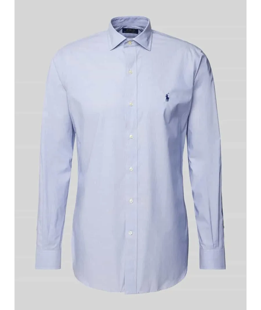 obrazek 1 Koszula biznesowa o kroju slim fit z wyhaftowanym logo