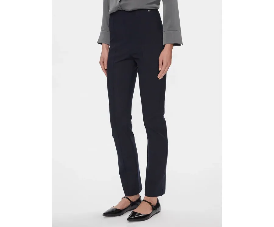 obrazek 1 Tommy Hilfiger Spodnie materiałowe Elevated WW0WW39721 Granatowy Slim Fit