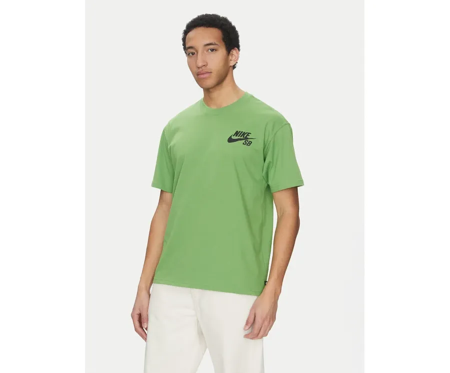 obrazek 1 Nike T-Shirt DC7817 Zielony Loose Fit