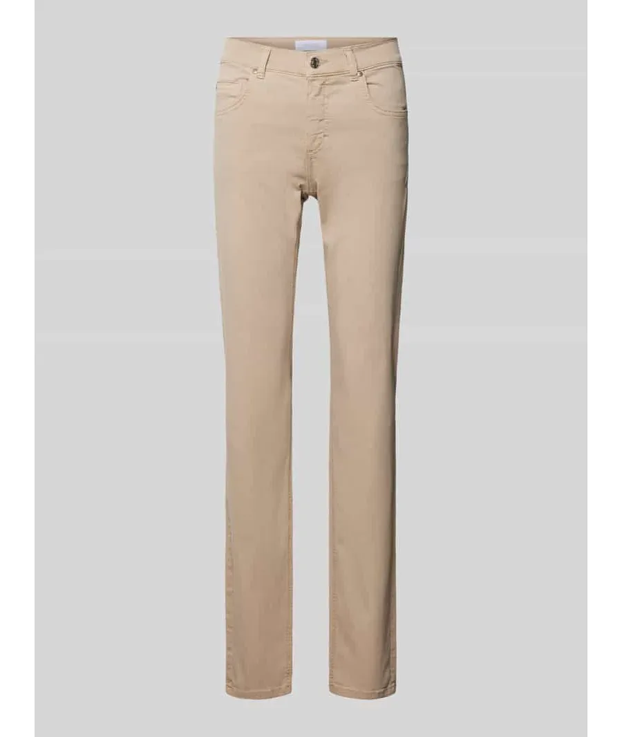obrazek 1 Jeansy o kroju slim fit z 5 kieszeniami model ‘Cici’
