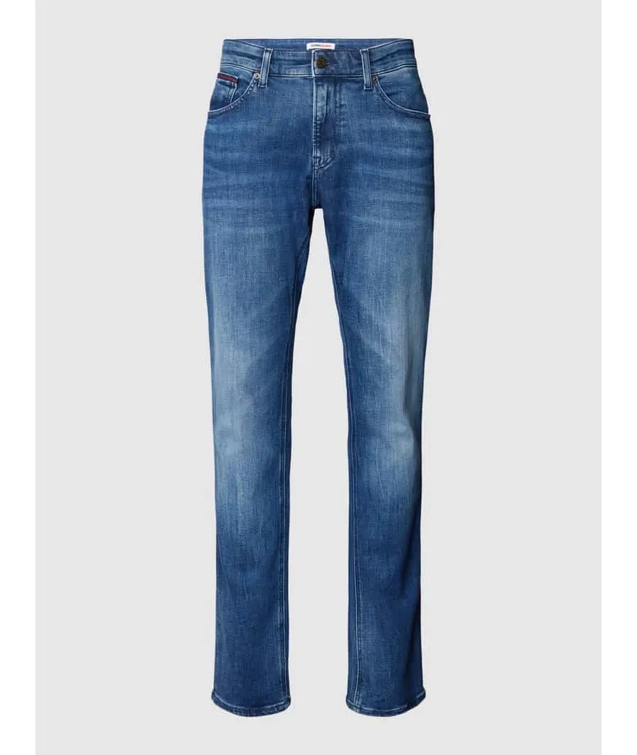 obrazek 1 Jeansy o kroju slim fit z 5 kieszeniami model ‘SCANTON’