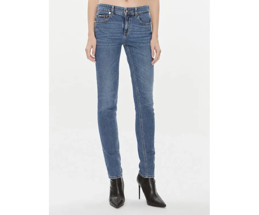 obrazek 1 Just Cavalli Jeansy 75PAB5K0 Niebieski Skinny Fit