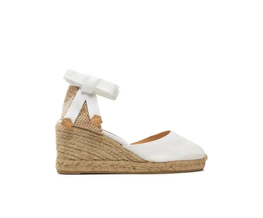obrazek 1 Castañer Espadryle Carina/6/001 020964 Biały