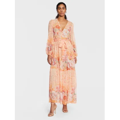 Zdjęcie TWINSET Sukienka letnia 231TP2738 Pomarańczowy Regular Fit