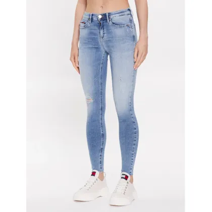 Zdjęcie Tommy Jeans Jeansy Nora DW0DW16043 Niebieski Skinny Fit
