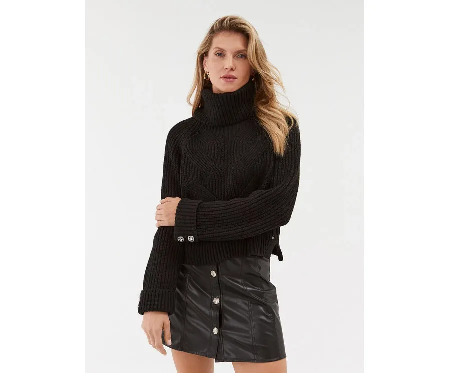 obrazek 1 Guess Golf W3BR44 Z3962 Czarny Regular Fit