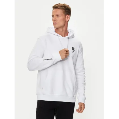 Zdjęcie KARL LAGERFELD Bluza 705401 543910 Biały Regular Fit