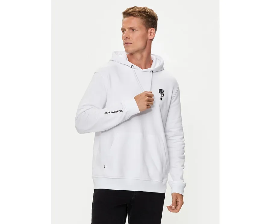 obrazek 1 KARL LAGERFELD Bluza 705401 543910 Biały Regular Fit