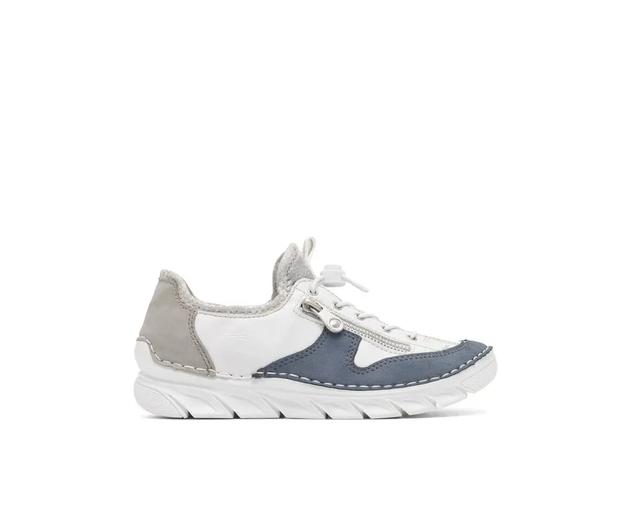 obrazek 1 Rieker Sneakersy 55064-80 Biały