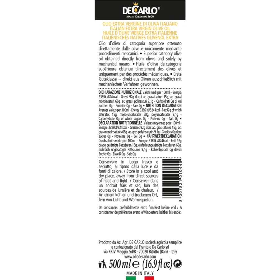 obrazek 3 Zestaw prezentowy - 3 butelki włoskiej oliwy z oliwek w eleganckim opakowaniu