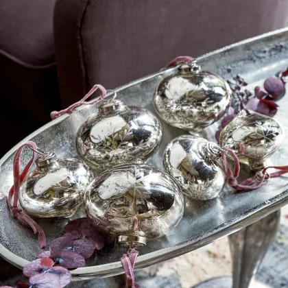 Zdjęcie Bombka świąteczna, zestaw 6 szt. Isaulie