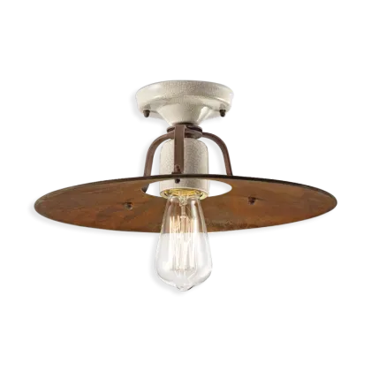 Zdjęcie Ekskluzywna włoska plafoniera Grunge w stylu retro