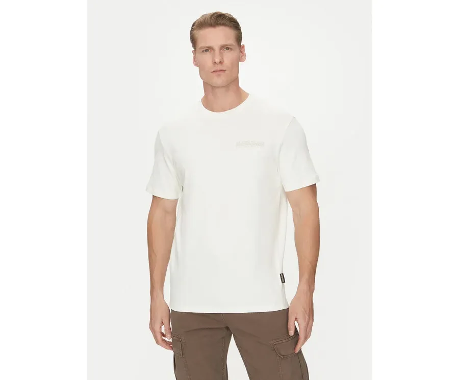 obrazek 1 Napapijri T-Shirt S-Vanni NP0A4IED Biały Regular Fit