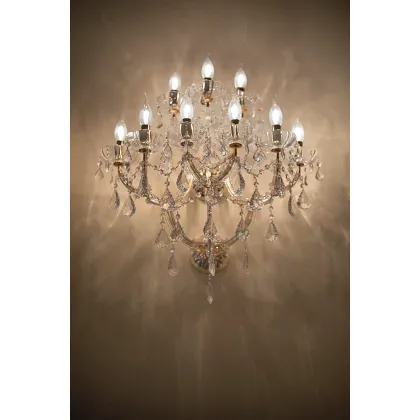 Zdjęcie Kryształowy żyrandol salonowy z włoch