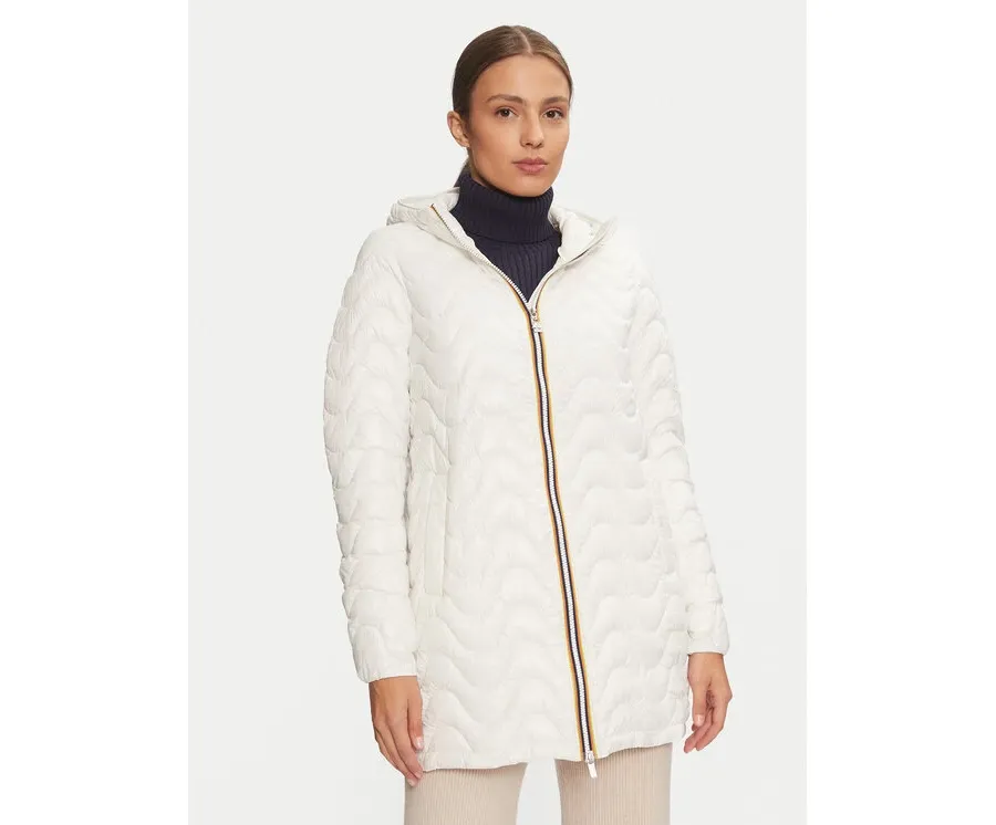 obrazek 1 K-Way Kurtka zimowa Sophie K3112SW Écru Regular Fit