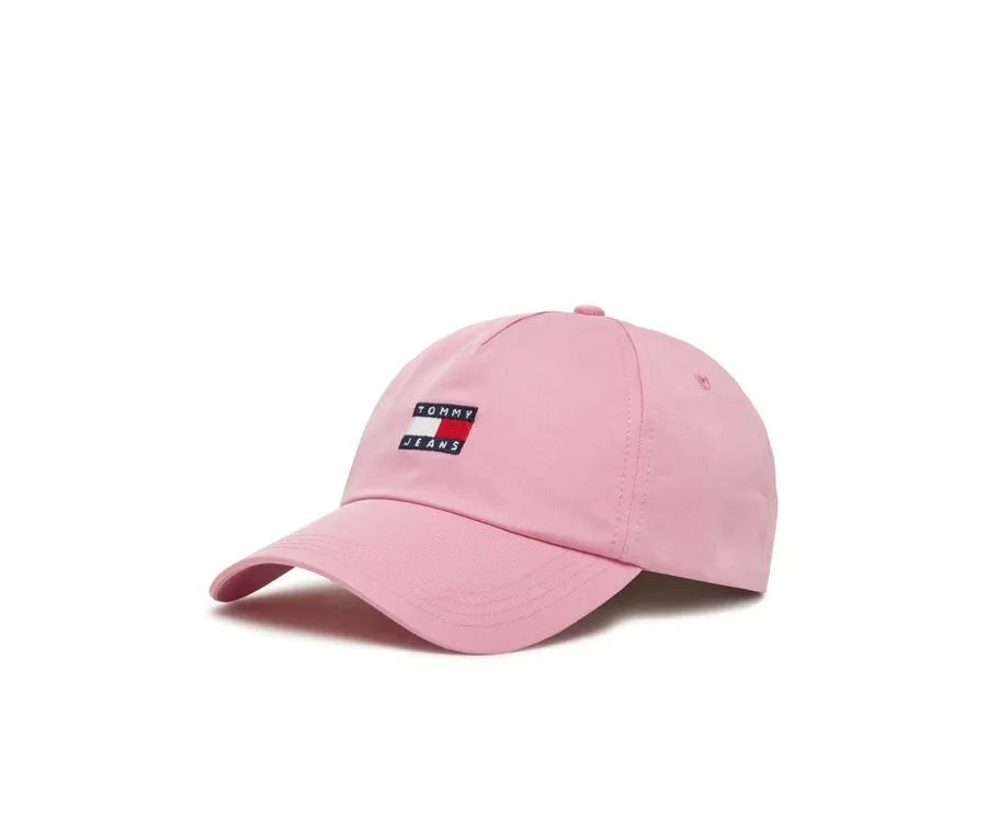 obrazek 1 Tommy Jeans Czapka z daszkiem Heritage Core 5 Panel AW0AW16991 Brązowy