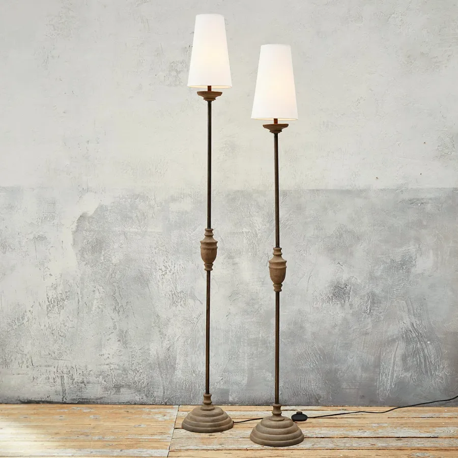 obrazek 1 Lampa stojąca, zestaw 2 szt. Abigail