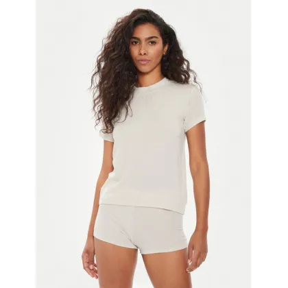 Zdjęcie American Vintage T-Shirt Wepy WEP02AE24 Écru Regular Fit