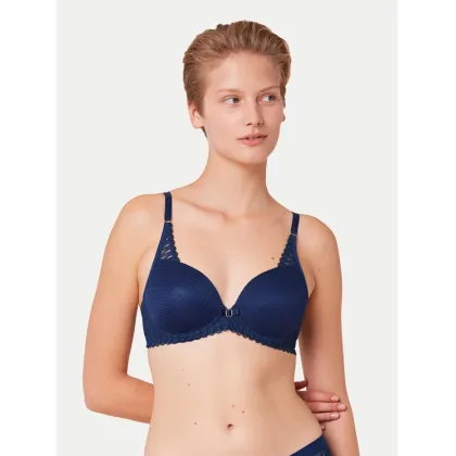 Zdjęcie Triumph Biustonosz z fiszbiną Aura Spotlight 10216459 Niebieski