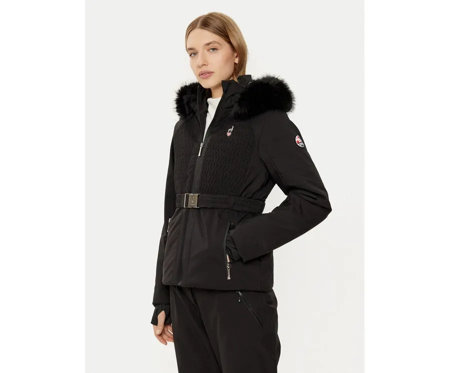 obrazek 1 Aulp Kurtka narciarska Velda Czarny Slim Fit