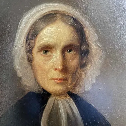 Picture Tasteful Portrait of a Lady from the Flemish School