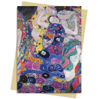 Zdjęcie Pakiet kartek na życzenia (Klimt: Dziewica) - Flame Tree Publishing