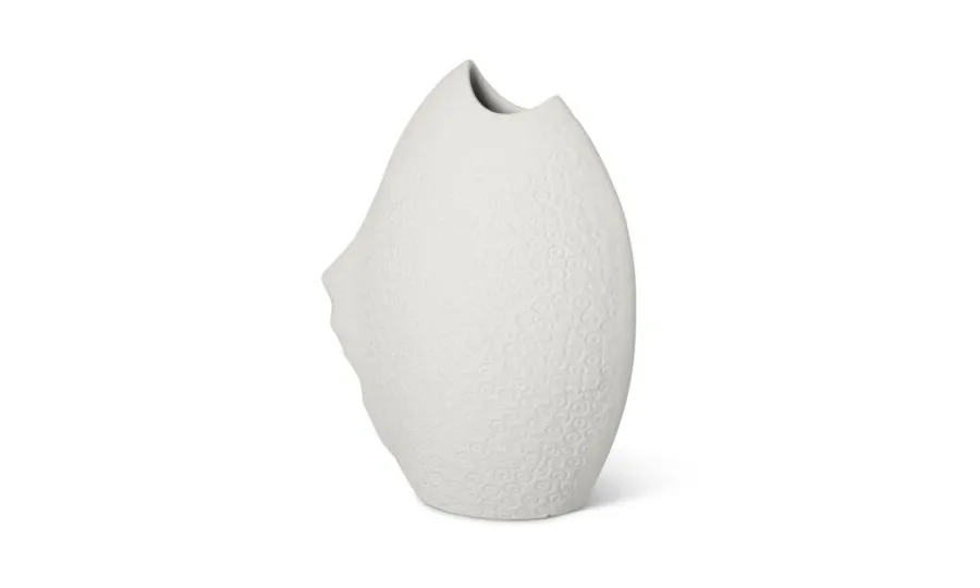 obrazek 2 Stylowy wazon ceramiczny w kształcie ryby