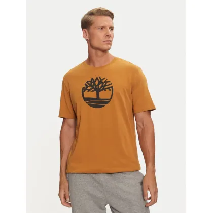 Zdjęcie Timberland T-Shirt TB0A2C2R Brązowy Regular Fit