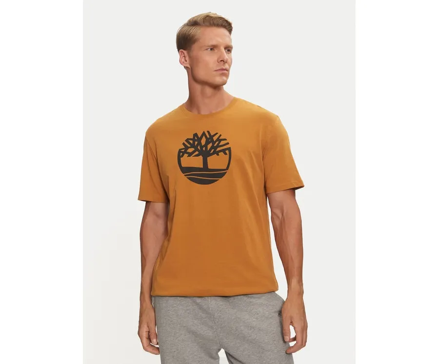 obrazek 1 Timberland T-Shirt TB0A2C2R Brązowy Regular Fit