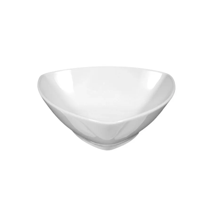 obrazek 1 Trójkątna porcelanowa biała miska deserowa 15 cm - Seltmann Weiden